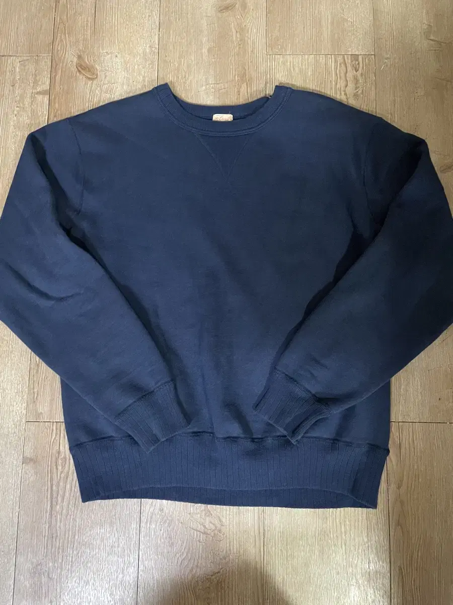 WV67728 Navy Heavy Sweatshirts 화이츠빌 스웻셔츠